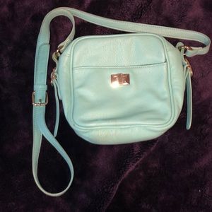 Turquoise crossbody body purse
